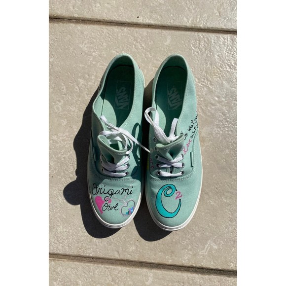 VANS Authentic Lo Pro Casual Lace Up Skate Shoes--Women's (9) - Picture 4 of 12